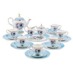 Чайный сервиз на 6 перс. Цветок Неаполя (Fiore Napoli Pavone) JK-132 113-451510