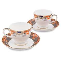 Чайный набор на 2 перс. Риомаджоре (Riomaggiore Pavone) JK-222 113-451641