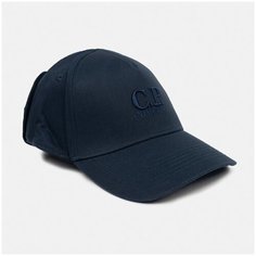 Кепка C.P. Company Gabardine Classic Logo Baseball Total Eclipse