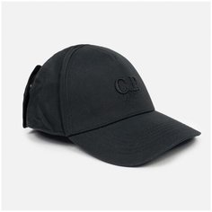 Кепка C.P. Company Gabardine Classic Logo Baseball Black