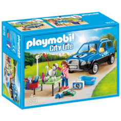 Конструктор Playmobil City Life 9278 Передвижной салон для собак