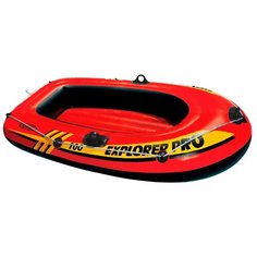 Надувная лодка Intex Explorer Pro-100 (58355) красный