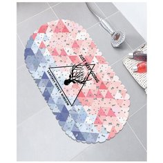 Коврик для ванной Sanitaryware 104, размер 69х35см, ПВХ.