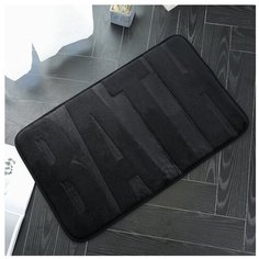 Коврик для ванной Sanitaryware 113, размер 45х70см, фланель, ПВХ.