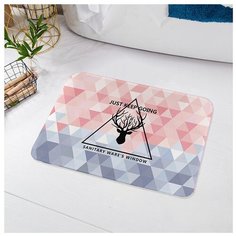 Коврик для ванной Sanitaryware 121, размер 40х60см, лавсан, ПВХ.