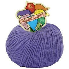Пряжа Камтекс Семицветик 100гр. 180м. (100% акрил) (276 колокольчик) 10 шт