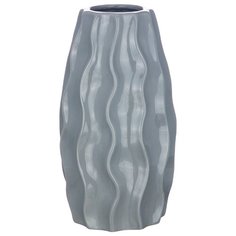 Ваза цвет:серая глазурь 13,5х24,5 см Lefard (110-1011)