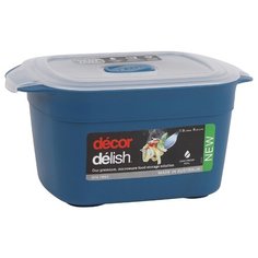 Контейнер DELISH прямоугольный с клапаном 1.9л Decor