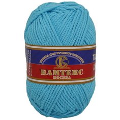 Пряжа Камтекс Толстый хлопок 100гр.100м. (100% хлопок) (024 бирюза), 10 мотков