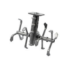 Почвофрезы (насадка-культиватор) гусиные лапки на триммер 9 шл 28мм Рысь