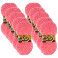 Пряжа Adelia Maria, 100 % акрил, 50 г, 227 м, 10 шт., №05 св.розовый