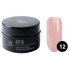 Гель-желе TNL Professional Jelly Gel моделирующий камуфлирующий, 18 мл 12 темно-розовый
