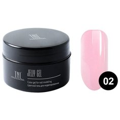 Гель-желе TNL Professional Jelly Gel моделирующий камуфлирующий, 18 мл 02 розовый