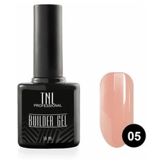 Гель TNL Professional Builder Gel моделирующий камуфлирующий, 10мл 05 светло-коричневый