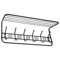 Вешалка ЗМИ Ажур 80cm Black ВСПА203Ч