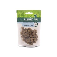 Titbit кубики из трески для кошек (рыбные лакомства) 19368, 0,060 кг (26 шт)