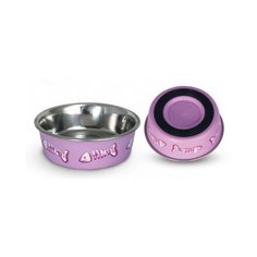 Triol миска металлическая на резинке рыбка, 0,45л 30251003, 0,121 кг (2 шт)