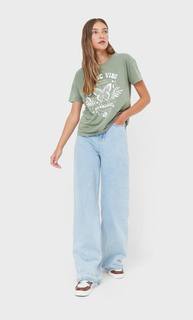Stradivarius Футболка Botanical Multicolor M