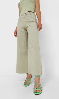 Stradivarius Брюки-Кюлоты Из Твила Multicolor 42