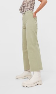 Stradivarius Бесшовные Брюки-Кюлоты Из Твила Multicolor 34