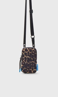 Stradivarius Тканевая Сумка Для Смартфона С Плечевым Ремнем Цвет Камня 103