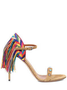 Босоножки замшевые Valentino Garavani