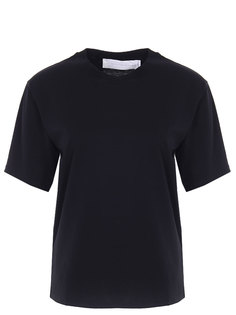 Футболка хлопковая однотонная Victoria Beckham