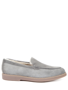 Лоферы замшевые на меху Doucal`S