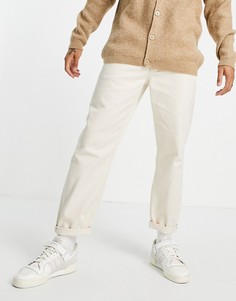 Свободные джинсы цвета экрю Topman-Белый