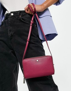 Сумка через плечо малинового цвета Fiorelli-Красный