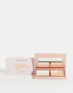 Палетка из двух средств для лица Revolution X Soph – Face Duo (Sugar Frosting)-Золотистый