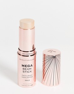 Стик-хайлейтер Revolution Glow Mega Beam Stick - Gold-Золотистый
