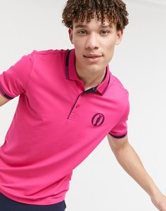 Футболка-поло BOSS Athleisure-Розовый цвет