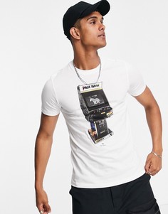 Белая футболка с зеброй PS Paul Smith-Белый