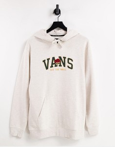 Светло-бежевый худи Vans 66 Champs-Белый