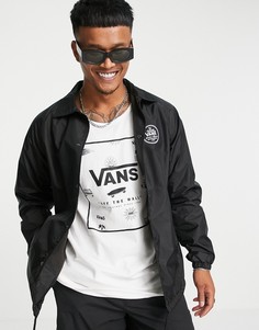 Черная куртка Vans-Черный цвет