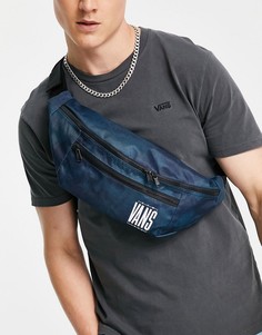 Синяя сумка через плечо с принтом тай-дай Vans Ward-Голубой