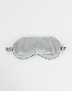 Бледно-серая атласная маска для глаз SMUG-Серый