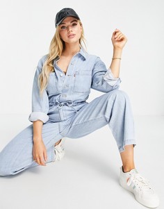 Голубой джинсовый комбинезон Levis Levis®