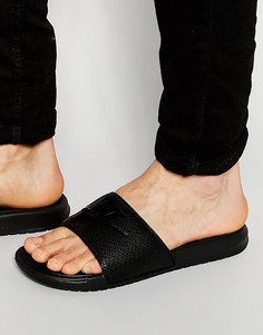 Черные шлепанцы Nike Benassi 343880-001-Черный