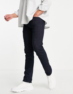 Темно-выбеленные зауженные джинсы из эластичного материала Polo Ralph Lauren Eldridge-Голубой