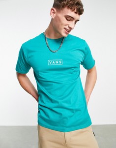 Зеленая футболка с принтом Vans Classic Easy Box-Зеленый цвет