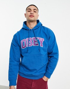 Синий худи Obey Sports-Голубой