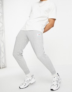 Серые джоггеры с логотипом New Balance-Серый