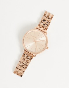 Наручные часы цвета розового золота Michael Kors Pyper MK3897-Золотистый