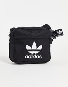 Черная сумка-слинг adidas Originals adicolor-Черный цвет