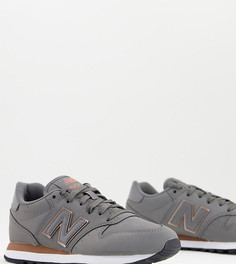 Серые кроссовки New Balance 500 Classic-Серый