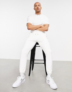 Кремовые джоггеры с логотипом The Couture Club x ellesse Jordi-Светло-бежевый
