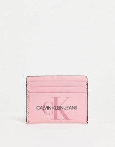 Кошелек для пластиковых карт розового цвета Calvin Klein Jeans-Розовый цвет