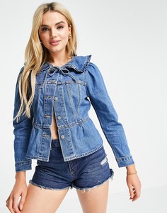 Синяя джинсовая куртка Levis Prairie-Голубой Levis®